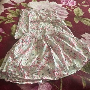 Gap kids Floral matching blouse and skirt set size XXL (14-16)